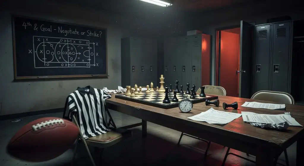 NFL, referees' association continue negotiations on collective bargaining agreement