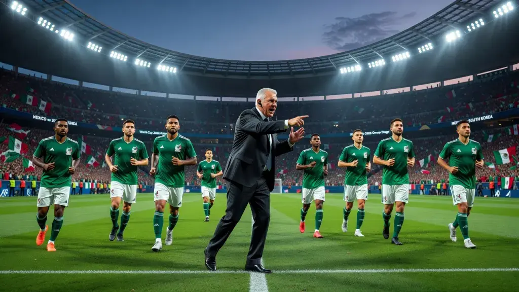 Mexico Target Group Stage Points Against South Korea at World Cup 2026