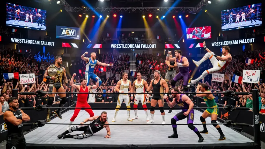 Young Bucks Survive The Dogs as WrestleDream Fallout Builds in Paris