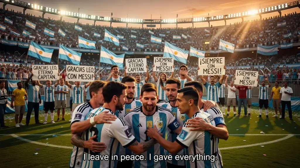 Argentina Bids Emotional Farewell as Messi Plays Final International